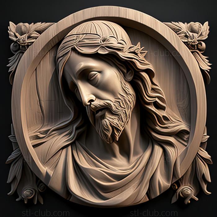 3D model st jesus (STL)